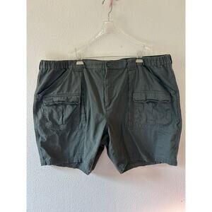 Croft & Barrow Men Size 54 100% Cotton Green Shorts